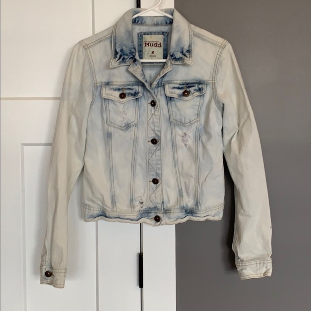 Whitewash Jean Jacket
